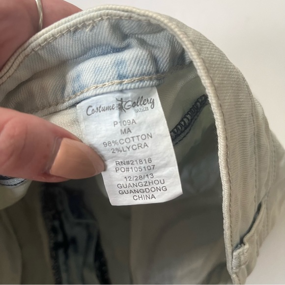 sequin dance costume shorts - Picture 5 of 7